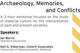 Archaeology, Memories, and Conflicts Flyer